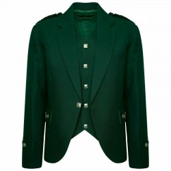 Argyle Jacket Green