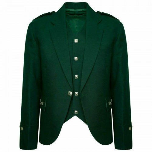 Argyle Jacket Green
