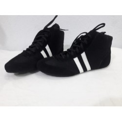 boxing shoes Professional suede leather boot light weight mesh unisex