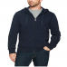 Fleece Hooded Men Zipper Spring Long Sleeve Active Mens Jackets Sports Hoodies Navy Blue 