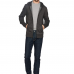 Custom Men Fleece Zipper hoodies Grey With Top quality 