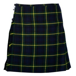 8 YARD TARTAN MENS KILT HIGHLAND TARTAN KILT Gordon 13 OZ
