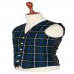 MEN FASHIONS TARTAN WAISTCOAT Douglas Blue