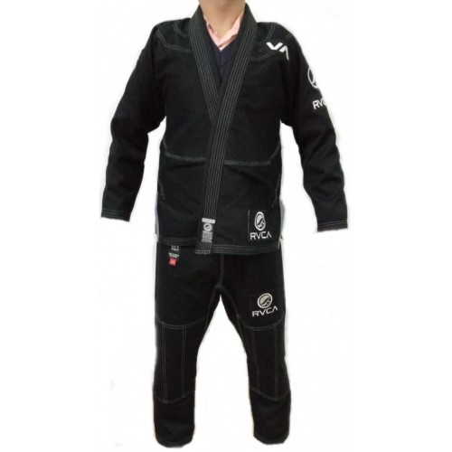 RVCA BJJ Gi Brazilian Jiu Jitsu suit black