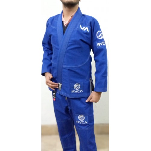 RVCA BJJ Gi Brazilian Jiu Jitsu suit Blue 