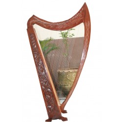 36 Strings Wooden Harp