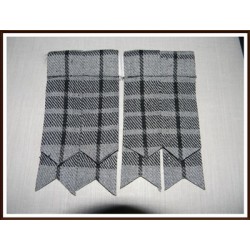 Modern Grey wash Tartan Flasher