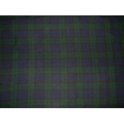 BLACK WATCH Tartan Fabric