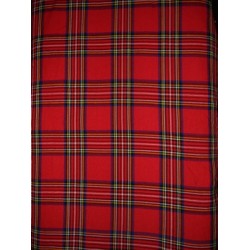 Royal Stewart Tartan Fabric