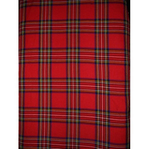 Royal Stewart Tartan Fabric