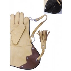 Cowhide Falconry Glove