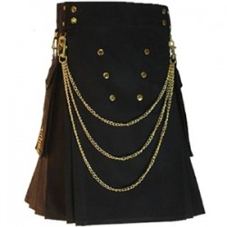 KILT TARTAN BLACK