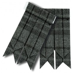 Grey Wash Tartan Flasher