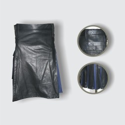 Hybrid Leather Kilt 