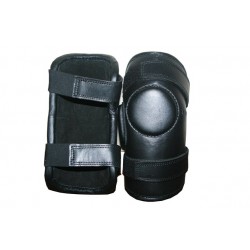 2 Strap Polo & Ridding Knee Guards Leather and Padded For Kids 8 to 15 year age