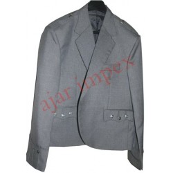 Argyle Tropical mixed wool Jacket with vest