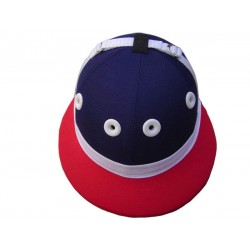 Helmet navy and red