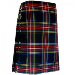 Black Stewart Kilt
